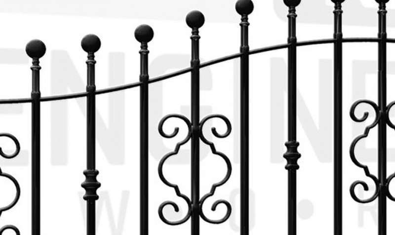 WESTMINSTER Wall Top Railing [WT12] | KP Engineering